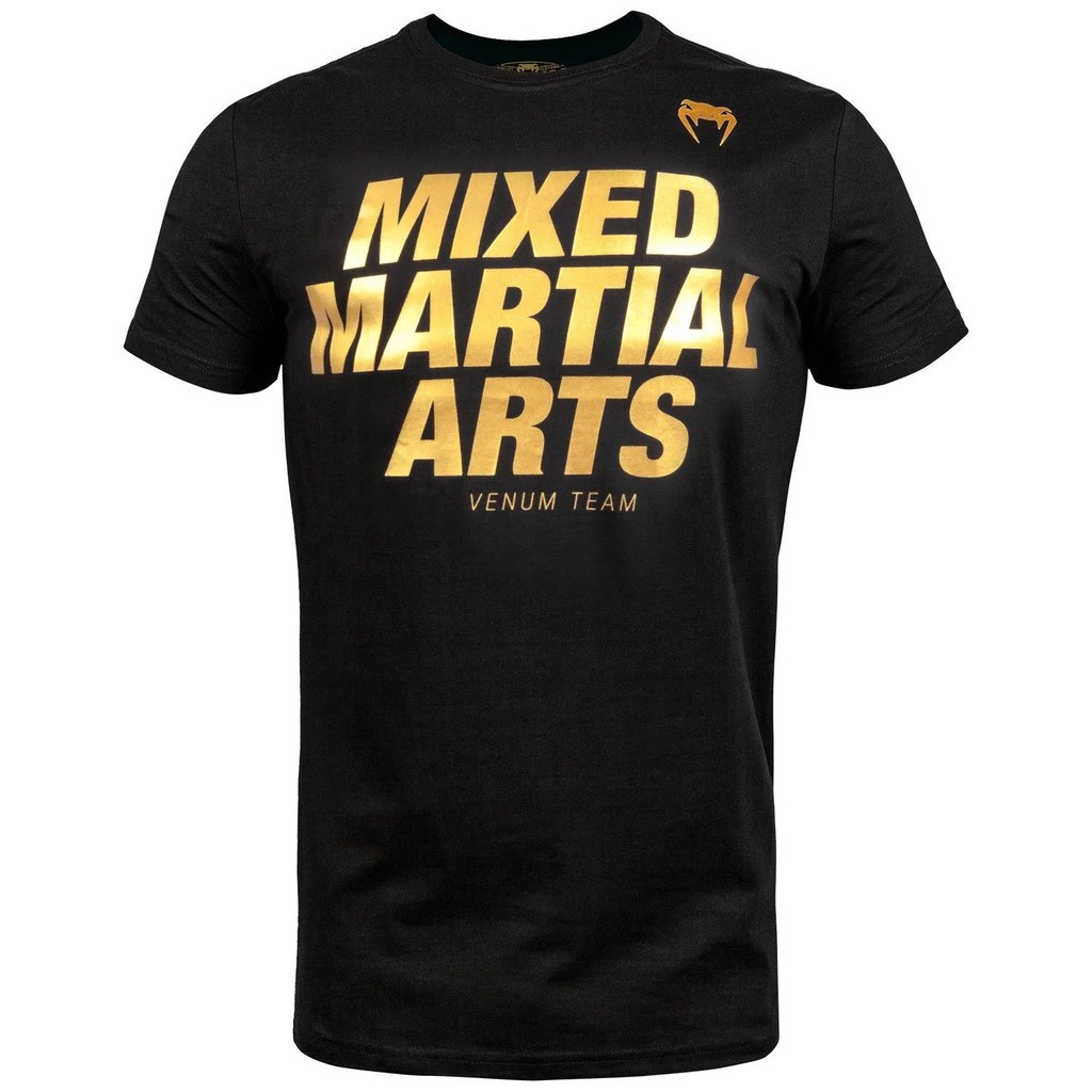 Áo Venum MMA VT T-Shirt - Black/Gold