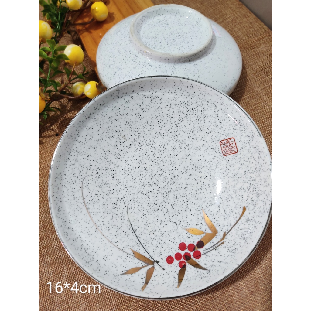 Đĩa Ăn Gốm Sứ Nhật Bản -Nhiều Size - Nhiều Mẫu