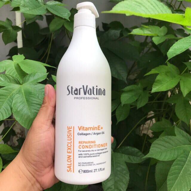 Dầu gội Star Vatina Vitamin E dưỡng sinh siêu tái tạo 500ml