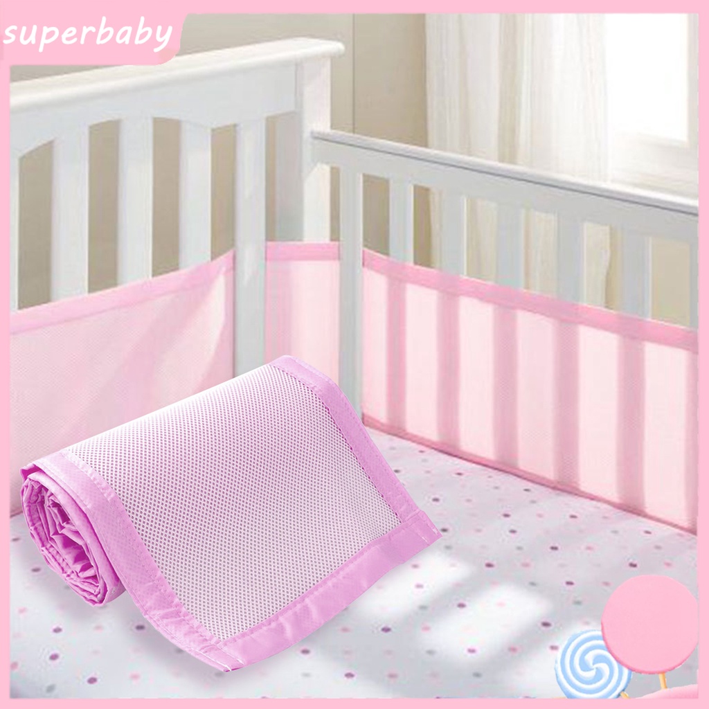 Set 2 tấm lưới chắn nôi em bé thoáng khí tiêu chuẩn tiện lợi