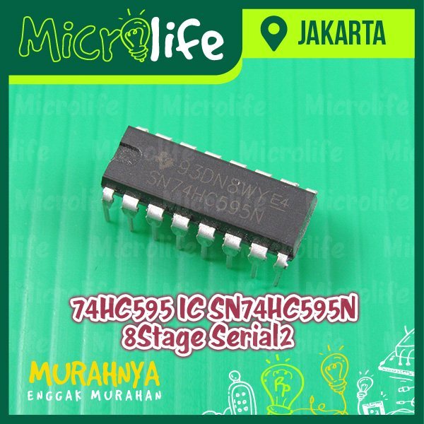 Linh Kiện Điện Tử 74hc595 Ic Sn74Hc595N 8 Chuyên Dụng