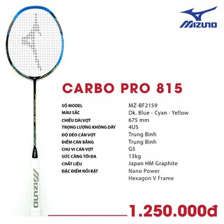 VỢT CẦU LÔNG MIZUNO CARBO PRO 815