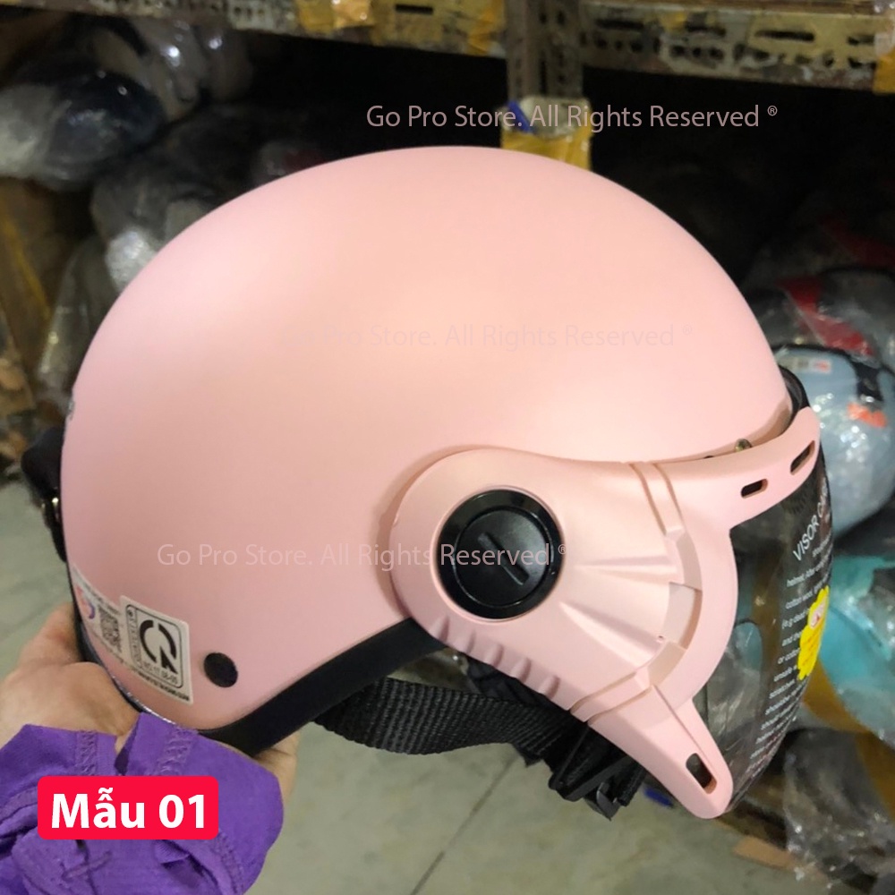 [CHÍNH HÃNG] Mũ Bảo Hiểm GRS A33K Chuẩn Quatest