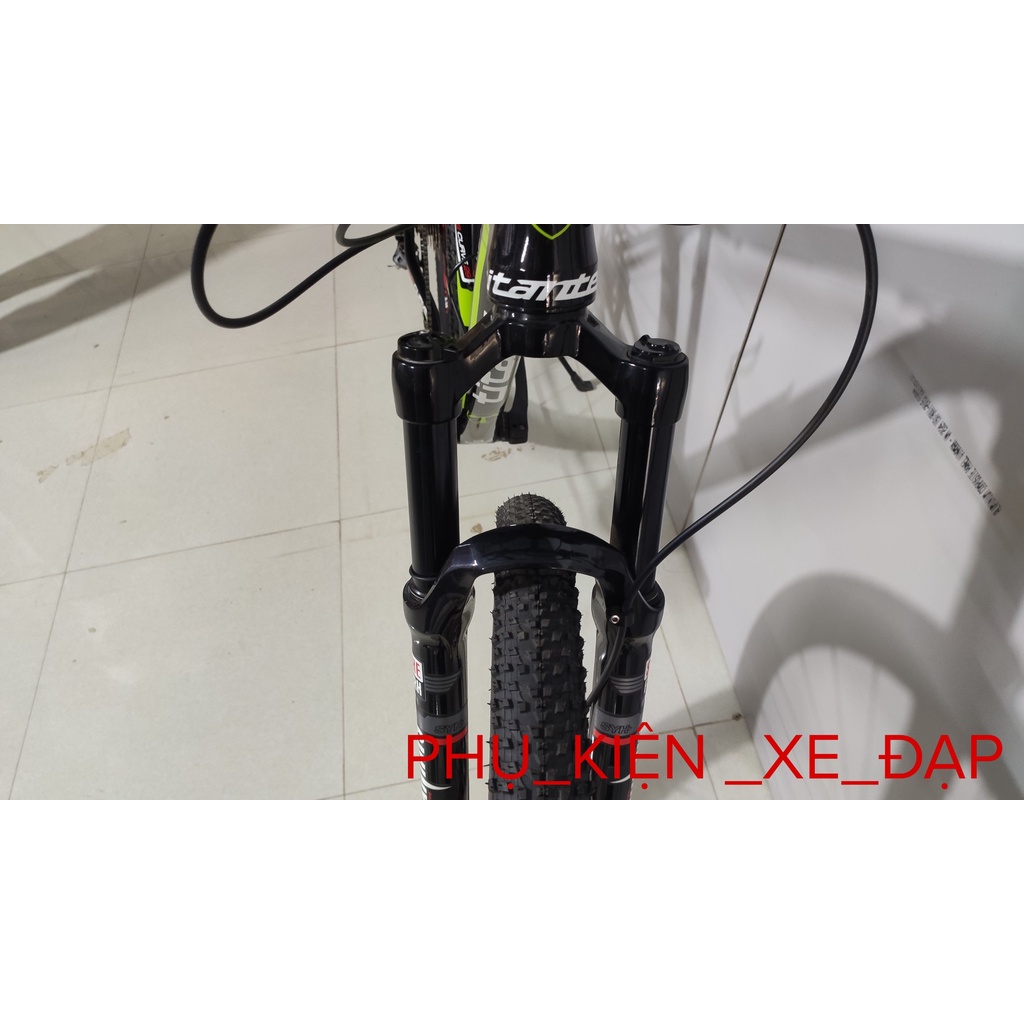 Xe đạp Titantec phanh dầu, phuộc hơi, 27 tốc độ cao cấp