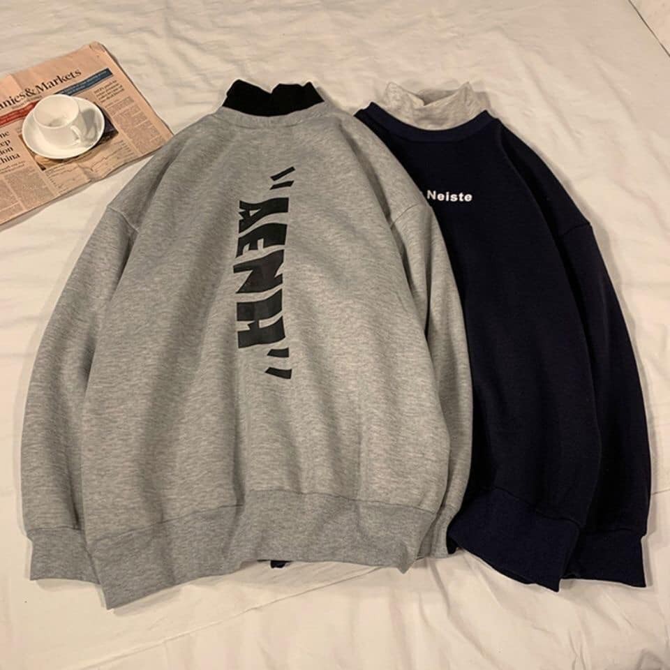 [ORDER] ÁO SWEATER PHỐI CỔ (bảng size up cuối)