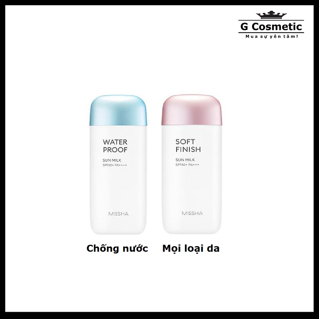 Kem chống nắng Sun Milk Missha 70ml