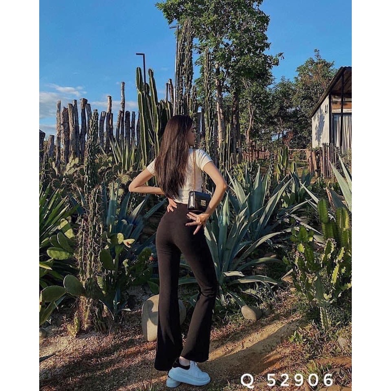 Quần tây ống pass nữ 914 lưng cạp cao chất vải tuyết mưa xịn đứng form thời trang công sở ulzzangITrần Hân Shop 20002780