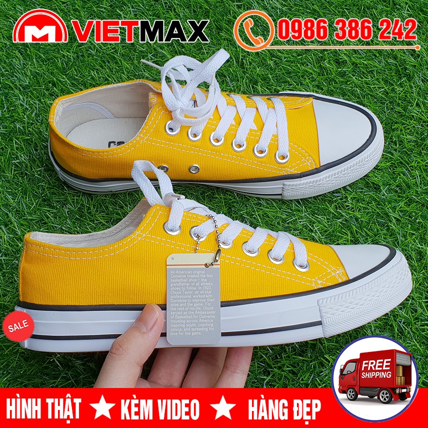 🔥 [HOT] Giày Thể Thao CV Classic Vàng Tươi Hàng Sale | BigBuy360 - bigbuy360.vn