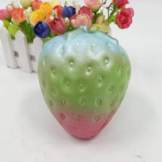 quả dâu tây squishy đồ bóp mềm