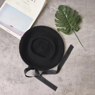 Mũ nồi beret phong cách ullzang