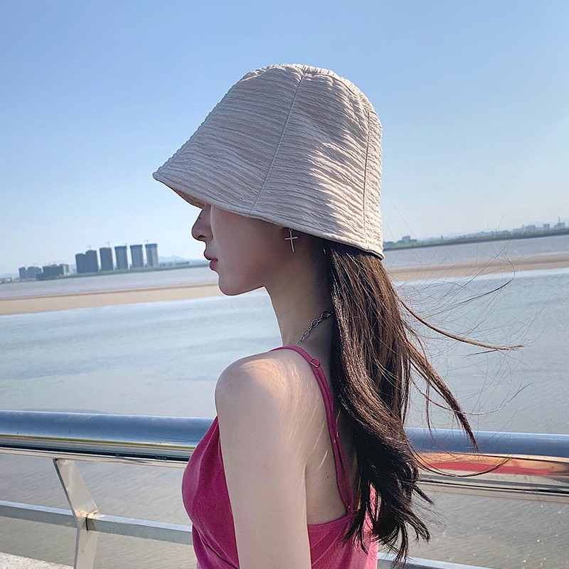 Mũ Xô Dạng Gập Mg Studio Thời Trang Sành Điệu, Nón bucket cao cấp 100% Cotton chống nắng, Hayna Hats M77