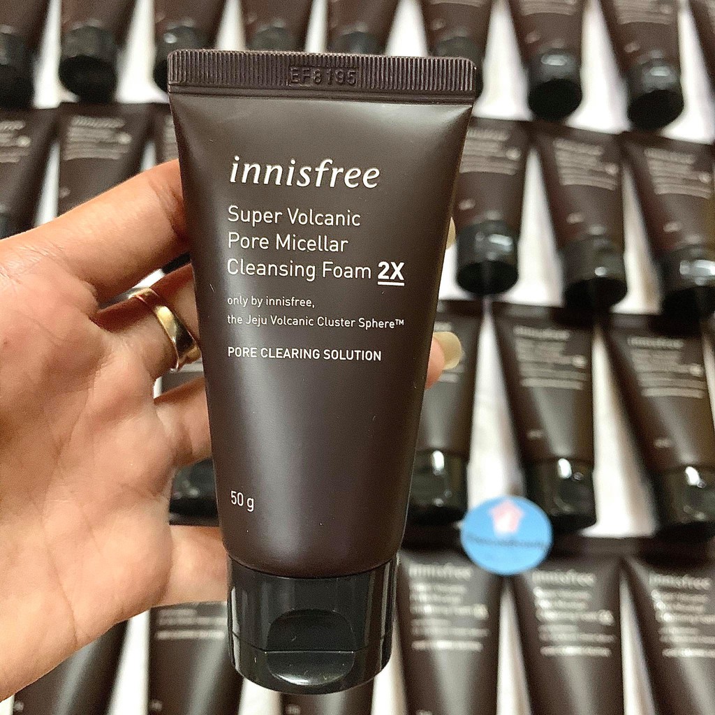 Sữa Rửa Mặt Tro Núi Lửa Innisfree Super Volcanic Pore Micellar Cleansing Foam 2x 150ml | BigBuy360 - bigbuy360.vn