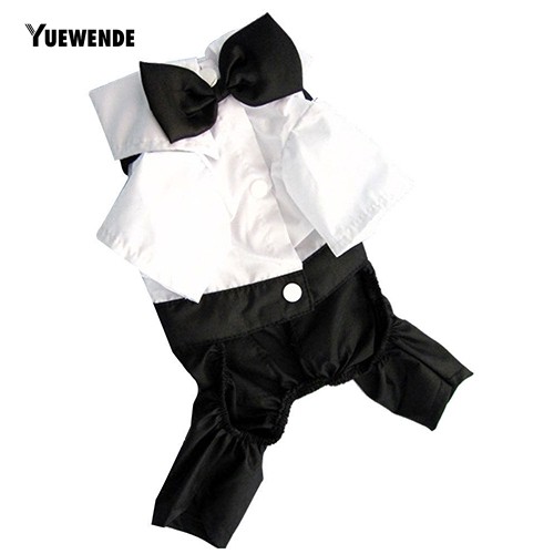 Bộ Quần Áo Tuxedo Cho Thú Cưng - Size S-Xxl