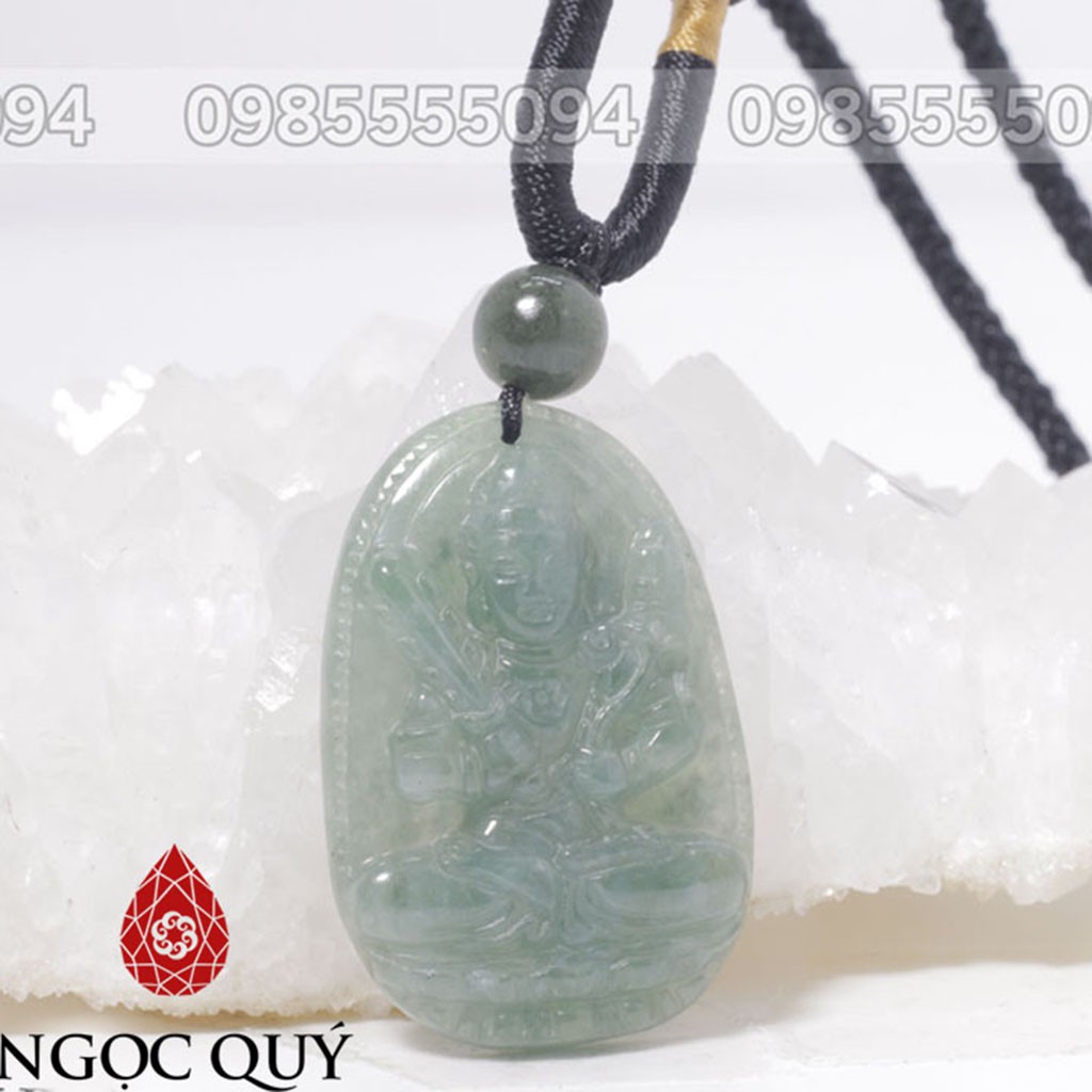 Mặt dây chuyền  Phật bản mệnh Hư không tạng bồ tát 3.6x2.3cm