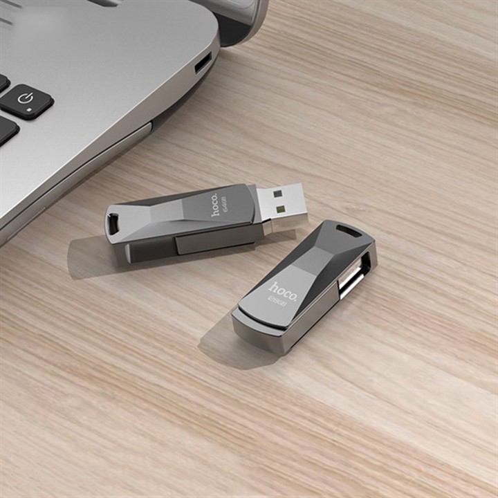 USB Hoco UD5 16/32/64GB, tốc độ cao, lưu trữ tốt, tương thích nhiều thiết bị | BigBuy360 - bigbuy360.vn