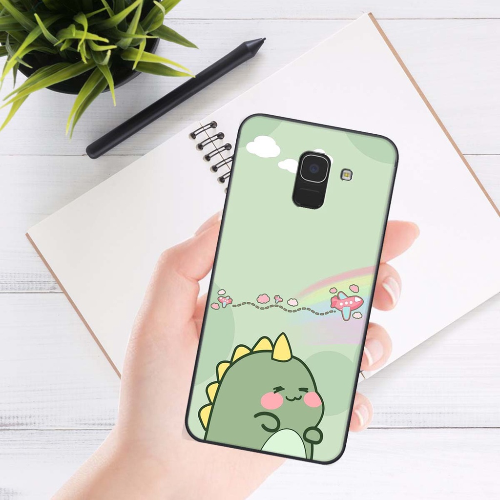Ốp lưng Samsung J6 2018 in hình khủng long , gấu nâu xinh xắn, siêu cute  mà còn vô cùng RẺ -ĐẸP