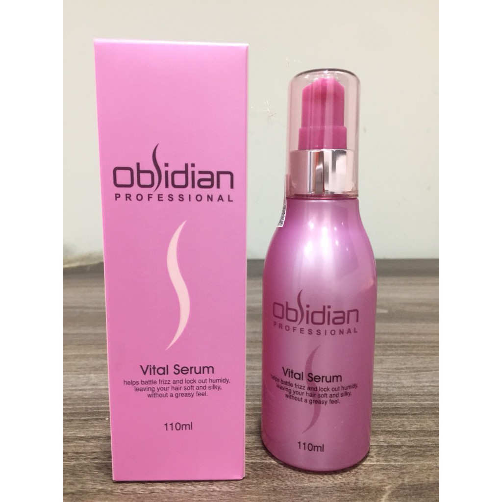 Dầu dưỡng tóc uốn mềm mượt thơm lâu Obsidian Vital Serum 110ml Hàn Quốc chính hãng