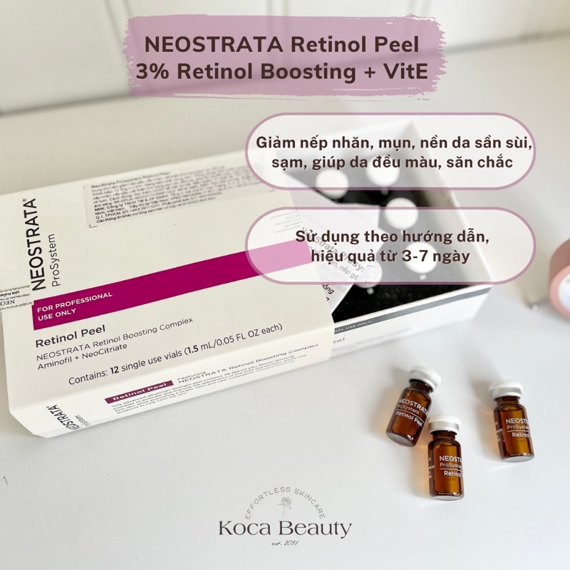 Retinol Peel da giúp săn chắc
