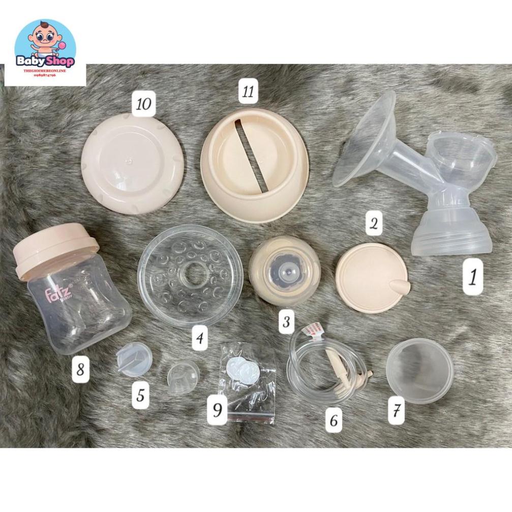 Bộ phụ kiện tách lẻ thay thế máy hút sữa điện FatzBaby chính hãng