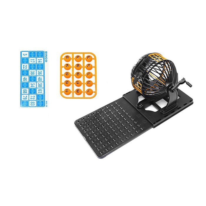 Đồ chơi lô tô Bingo Lotto 90 số 72 phiếu loại lớn, công cụ bán hàng live hiệu quả.