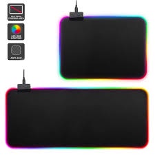 Lót chuột Đèn Led RGB Size 80x30 cm 35x25cm, Dày 4mm Siêu bền