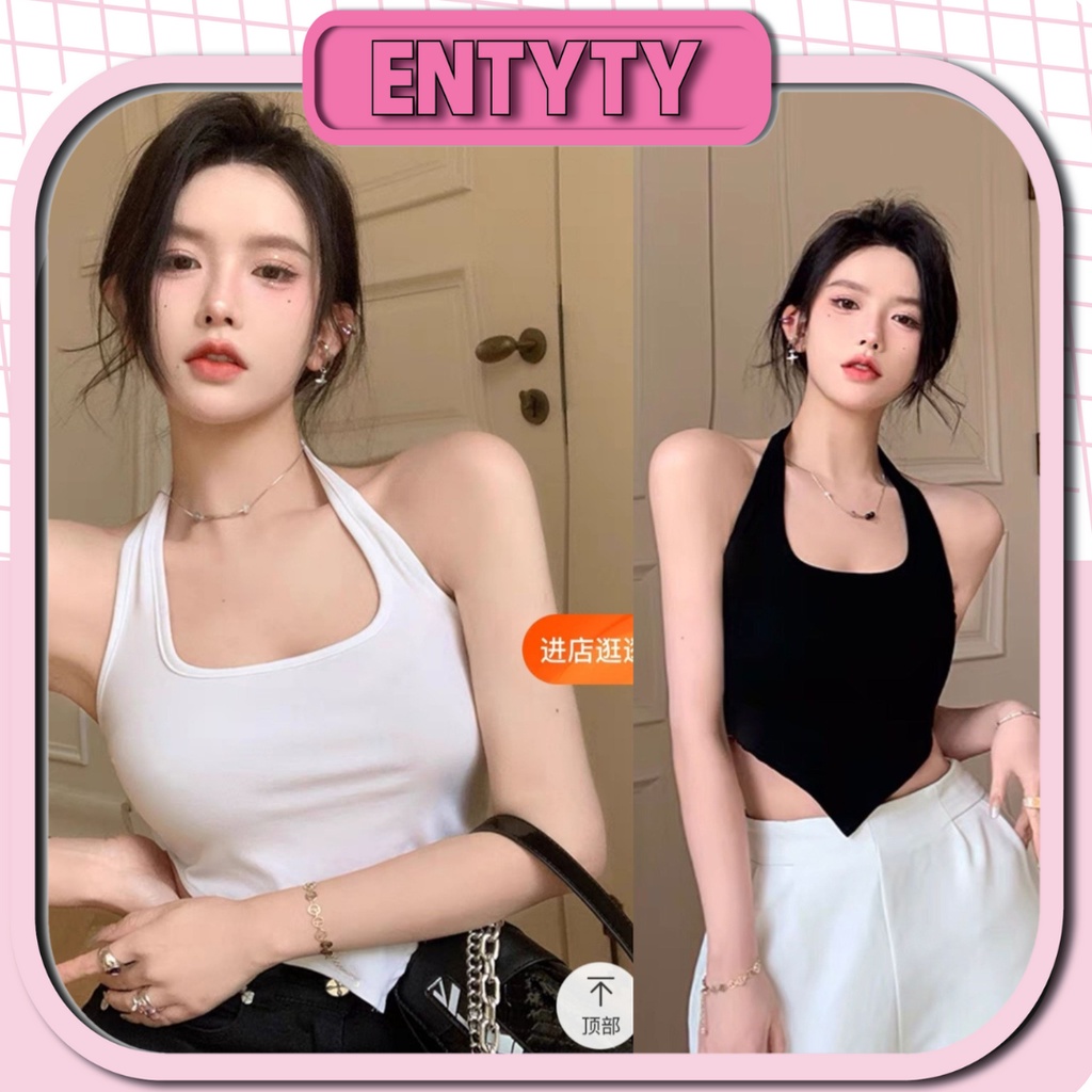 Áo tròng cổ yếm vạt nhọn - A4TC