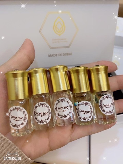 [GIÁ HUỶ DIỆT) Set lăn tinh dầu nước hoa 5 mùi hot hit | BigBuy360 - bigbuy360.vn