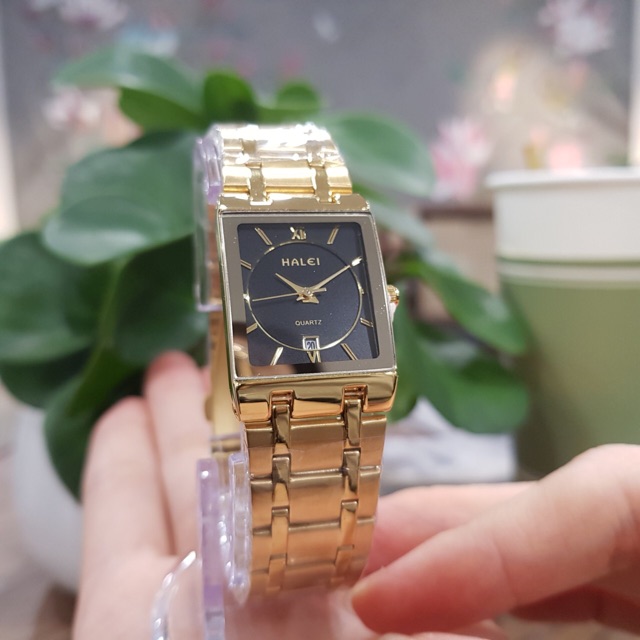 [FLASHSALE] Cặp đồng hồ nam nữ HALEI cao cấp chống nước, chống xước tuyệt đối có lịch