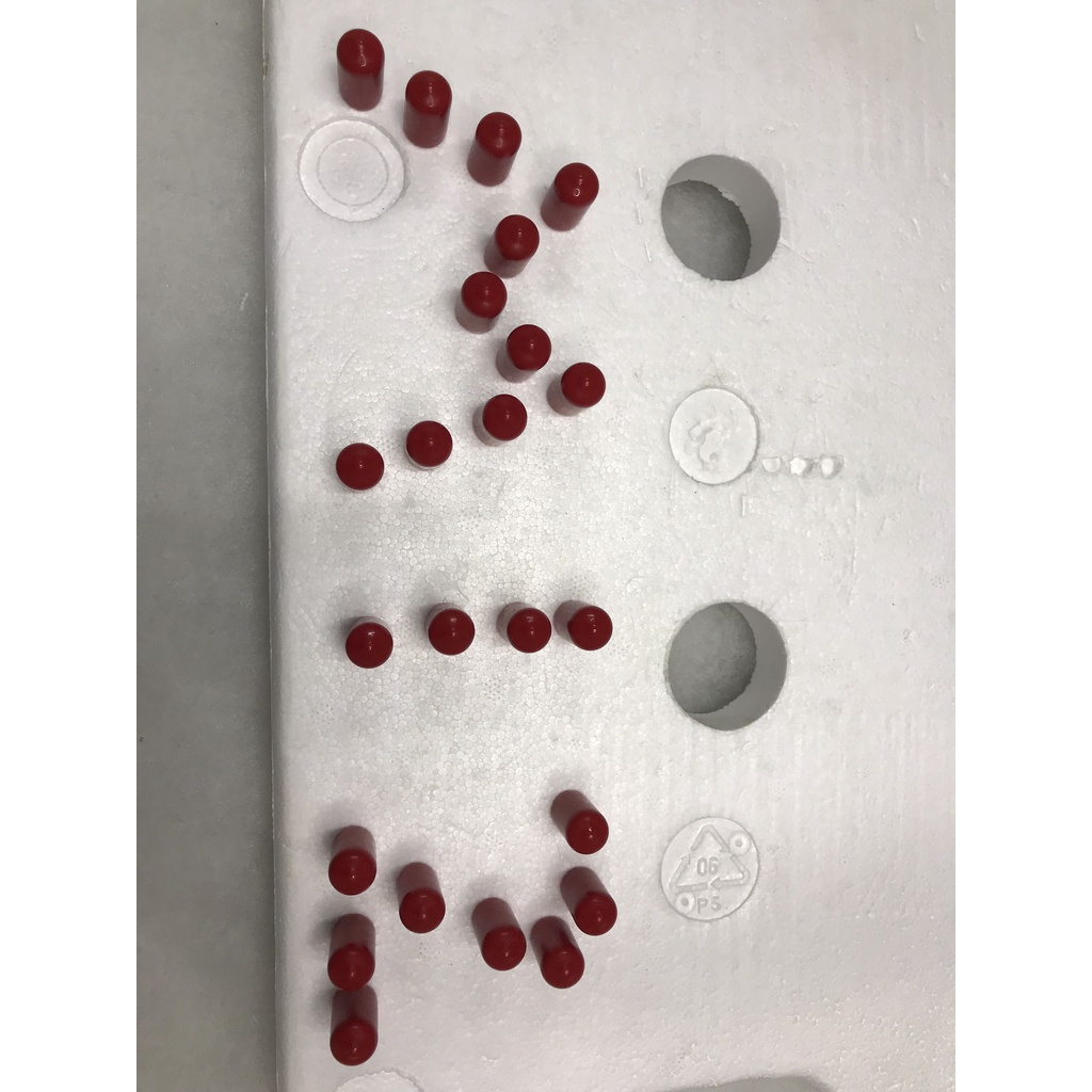 Đầu bịt ống đồng (Nút bịt Tyren) màu đỏ Phi 6.35, Phi 9.52, Phi 12.7, Phi 15.88, Phi 22.22 (Chọn đúng phân loại hàng)