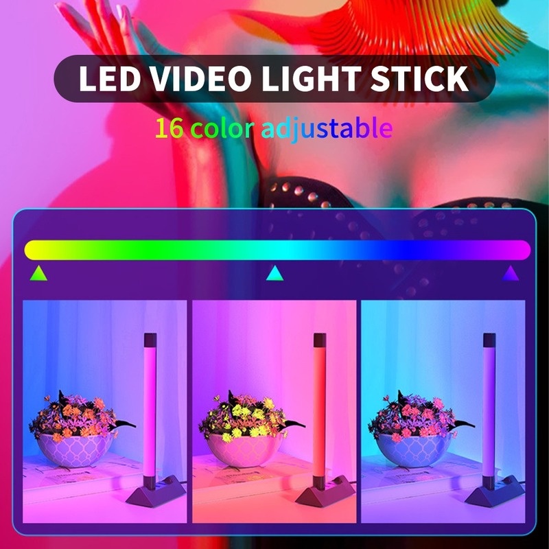 Đèn RGB cầm tay nhiều màu dùng chụp ảnh