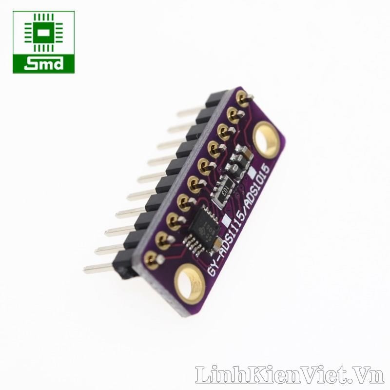 Mô đun khuếch đại ADC 4 kênh 16 BIT I2C ADS1115