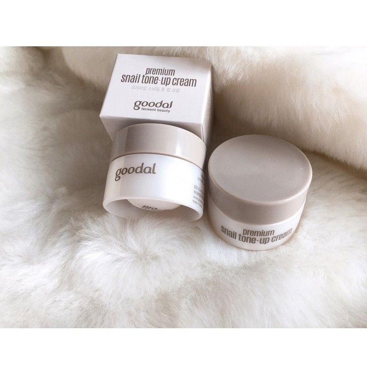 Kem dưỡng trắng Ốc Sên Goodal Premium Snail Tone Up Cream 10ml | BigBuy360 - bigbuy360.vn