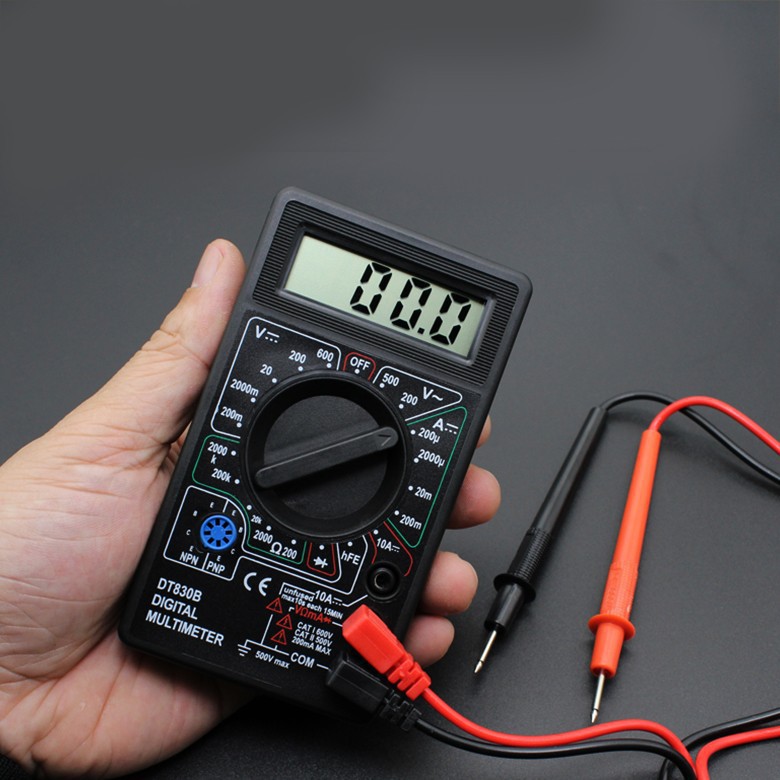 Đồng hồ vạn năng cho thợ điện tử DT-830B