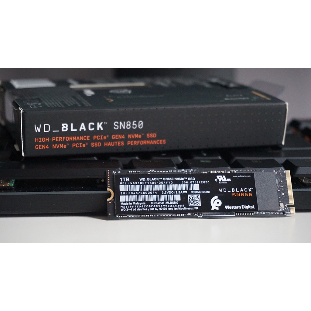 Ổ cứng SSD M2 PCIe 4.0  WD Black SN850 NVMe 500G 1TB (Tương thích cả PS5) | BigBuy360 - bigbuy360.vn