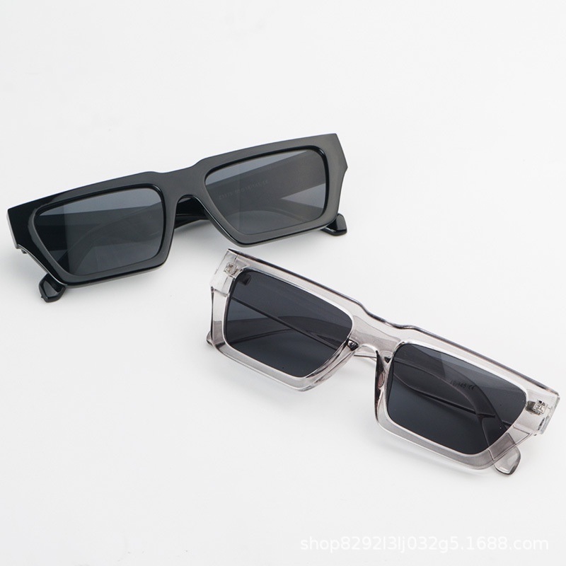 Kính Mát Hình Chữ Nhật Thời Trang Theo Phong Cách Phương Tây