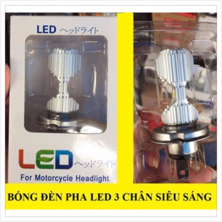Bóng đèn pha LED chân h4 siêu sáng