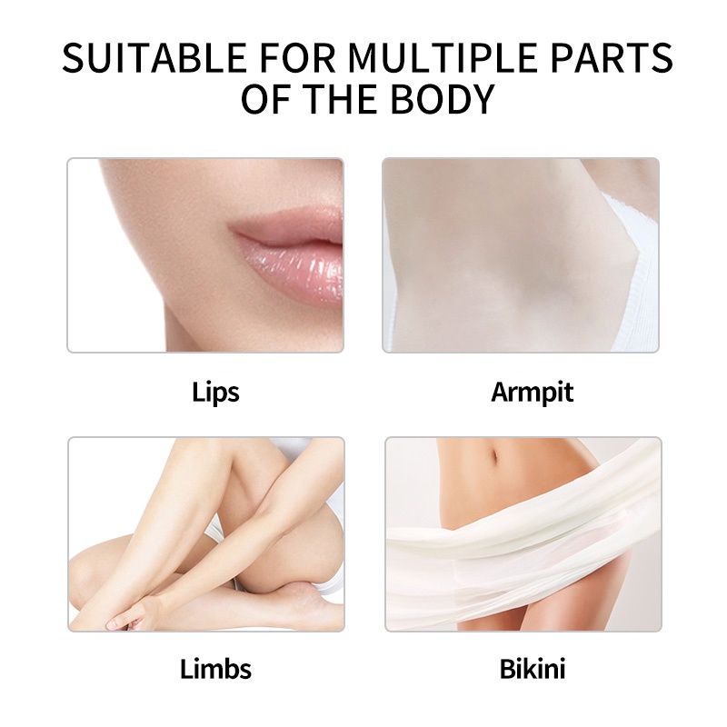 Set 50 que gỗ RUOALL bôi sáp tẩy lông tiện lợi 100g