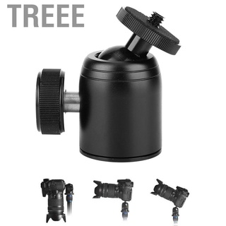 Treee K26 360° Rotatable Mini Tripod Monopod Panoramic Ball Head 1/4 Inch for Camera