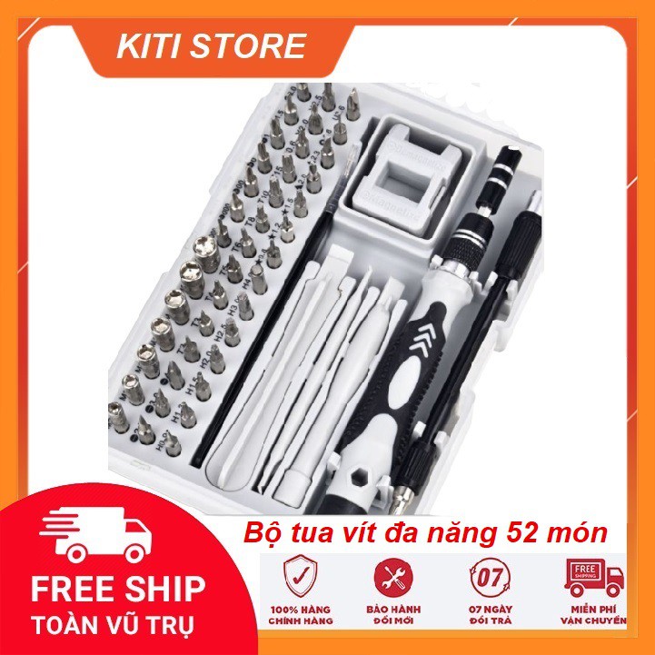 Bộ tua vít sửa chữa điện thoại đa năng 52in1 và 115 trong 1