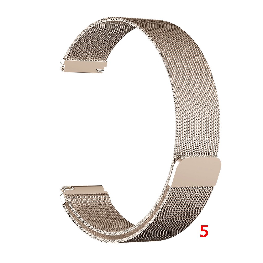 20mm Dây đeo Milanese thời trang cho đồng hồ thông minh Garmin Forerunner 645 245 245m Venu SQ 2 / venu2 plus