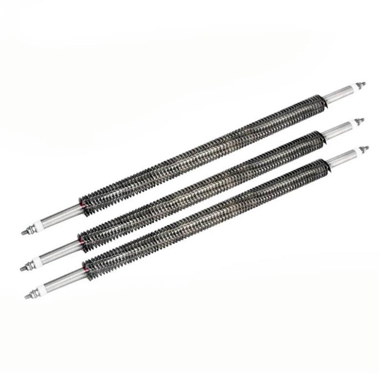 Điện Trở Sấy Khô Thẳng Chữ i Thanh Nhiệt Cánh Tản Đốt Nóng 30cm 40cm 50cm 60cm điện áp 220v 380v