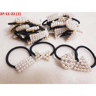 Dây buộc tóc hạt đá K37
