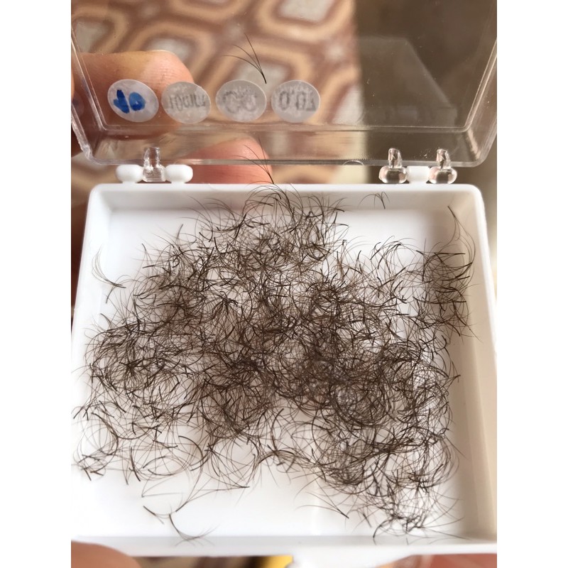 Mi 3D fan nâu tóc 0.07