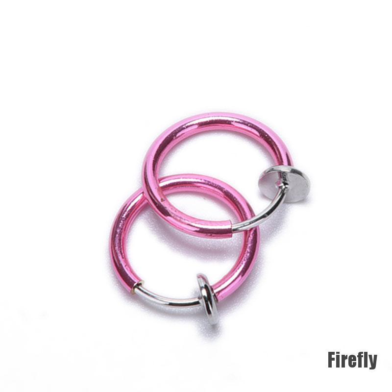 Bộ 2 Khuyên Xỏ Mũi / Môi / Tai / Cơ Thể Phong Cách Punk Cá Tính