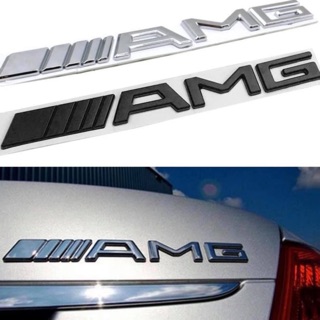 [ẢNH THẬT] 🔸🔸🔸  Logo chữ AMG - dán trang trí xe máy, xe ô tô  🔸🔸🔸