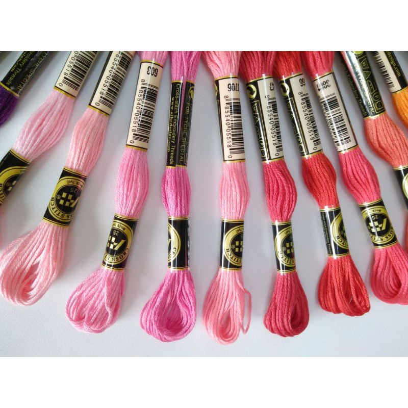 Set Chỉ thêu Airo 50 màu khác nhau