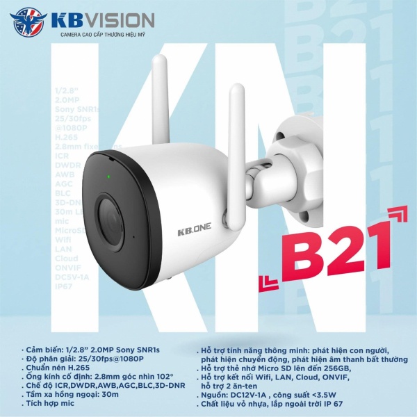 Camera wifi KBONE KN-B21