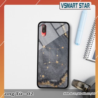 Ốp lưng kính 3D Vsmart Star- cung hoàng đạo