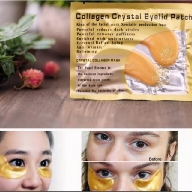 Mặt Nạ Mắt Collagen Crystal Eye Mask GiảmThâm Và Giảm Nhăn Vùng Mắt