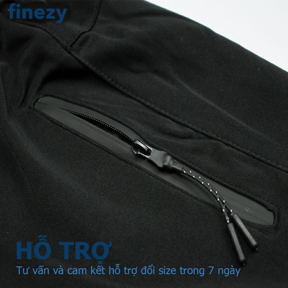 Quần dài nam basic finezy, cotton co giãn thoáng mát